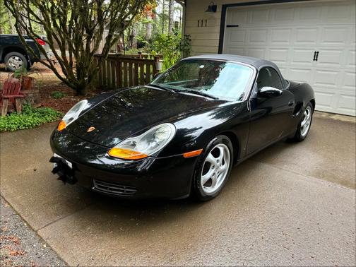 Black 1997 Porsche Boxster Boxster