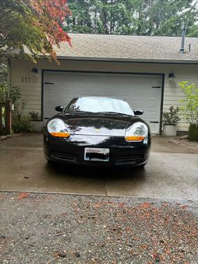 Black 1997 Porsche Boxster Boxster