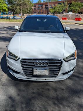 White 2015 Audi A3 2.0T Premium Plus