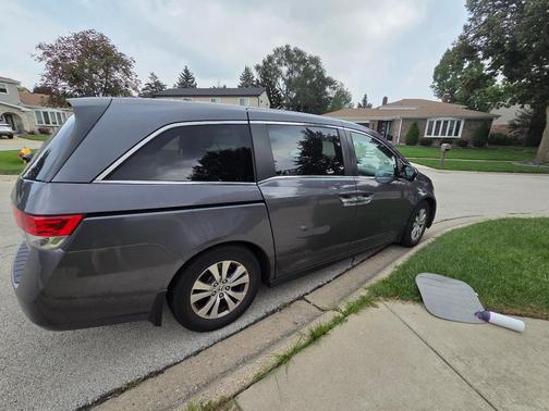 Gray 2014 Honda Odyssey EX-L
