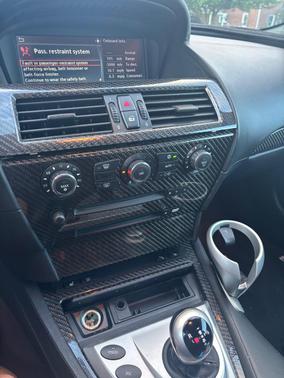 Black 2006 BMW M6 Base