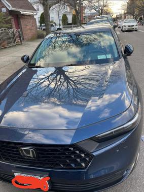 Blue 2024 Honda Accord Hybrid EX-L