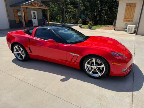 Red 2011 Chevrolet Corvette Grand Sport