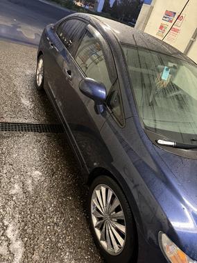 Blue 2010 Honda Civic LX