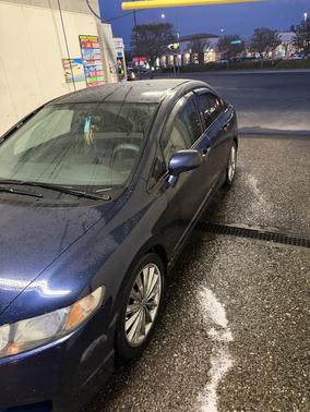 Blue 2010 Honda Civic LX