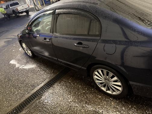 Blue 2010 Honda Civic LX