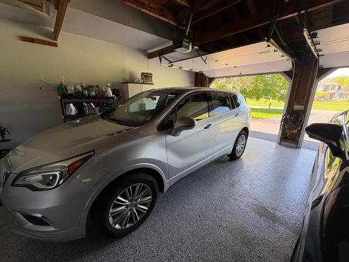 Silver 2017 Buick Envision Preferred