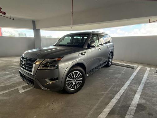 Gray 2024 Nissan Armada SL
