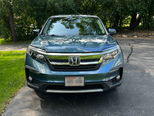 Blue 2019 Honda Pilot EX