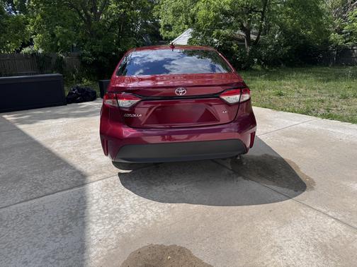 Red 2024 Toyota Corolla LE