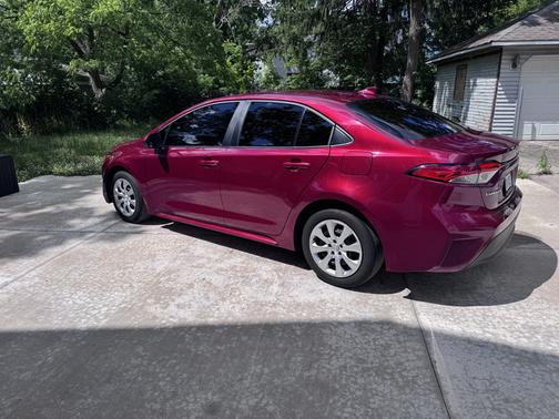 Red 2024 Toyota Corolla LE