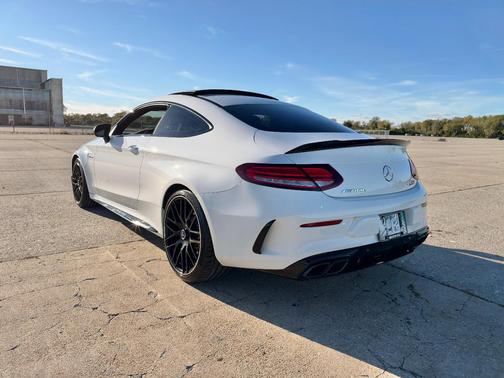 White 2020 Mercedes-Benz AMG C 63 S