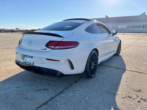White 2020 Mercedes-Benz AMG C 63 S