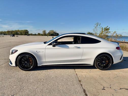 White 2020 Mercedes-Benz AMG C 63 S