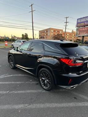 Black 2017 Lexus RX 350 F Sport