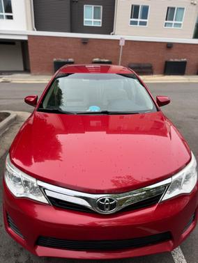 Red 2014 Toyota Camry LE