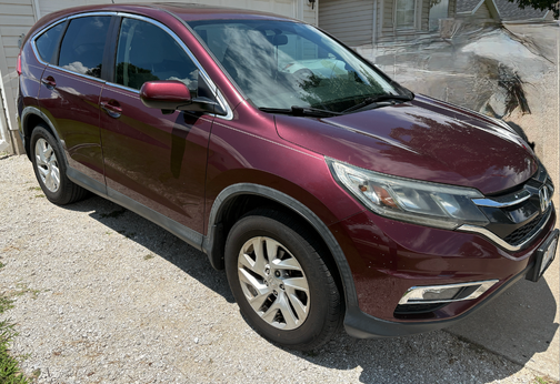 Red 2016 Honda CR-V EX