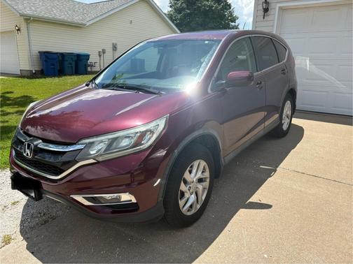 Red 2016 Honda CR-V EX
