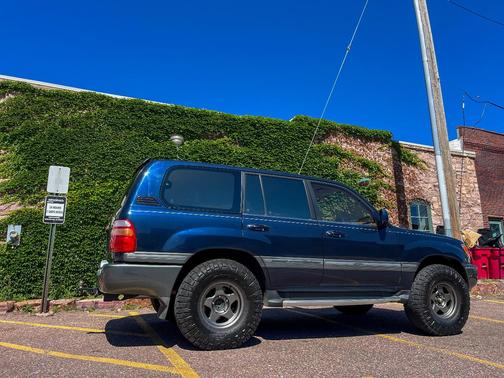 Blue 1998 Toyota Land Cruiser Base