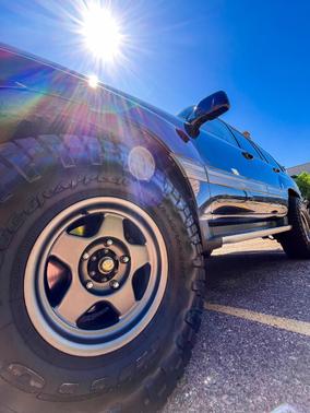 Blue 1998 Toyota Land Cruiser Base
