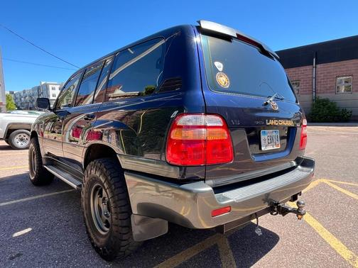 Blue 1998 Toyota Land Cruiser Base