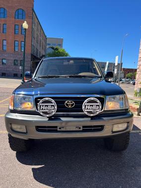 Blue 1998 Toyota Land Cruiser Base