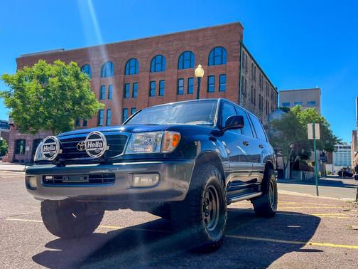 Blue 1998 Toyota Land Cruiser Base