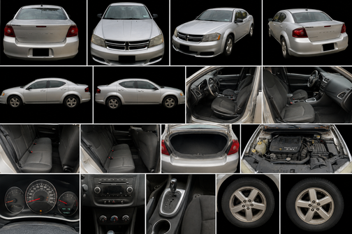Silver 2011 Dodge Avenger Express