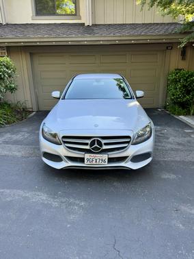 Silver 2015 Mercedes-Benz C-Class C 300 Luxury