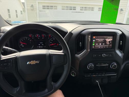 Black 2023 Chevrolet Silverado 1500 Custom