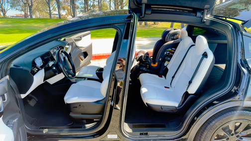 Black 2021 Tesla Model X Long Range