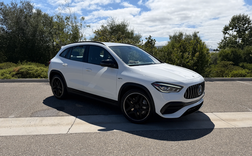 White 2022 Mercedes-Benz AMG GLA 35 4MATIC