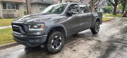 Gray 2019 RAM 1500 Rebel