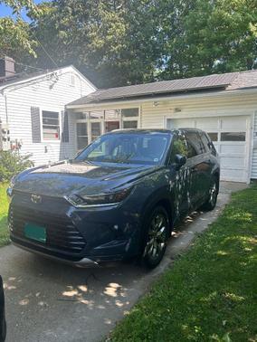 Blue 2024 Toyota Grand Highlander Hybrid XLE