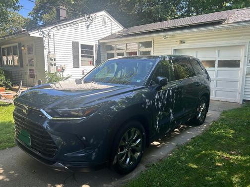 Blue 2024 Toyota Grand Highlander Hybrid XLE