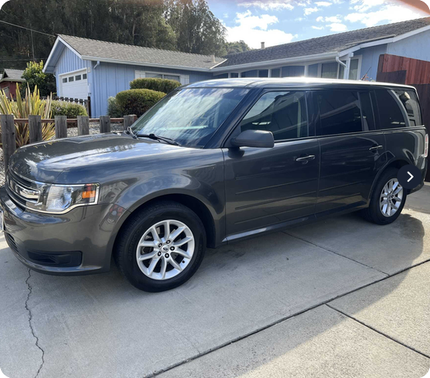 Gray 2019 Ford Flex SE