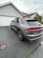 Gray 2020 Audi Q8 55 Premium Plus