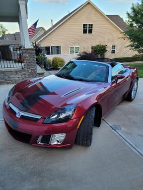Red 2009 Saturn Sky Red Line Ruby Red SE