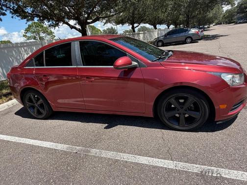 Red 2011 Chevrolet Cruze LT
