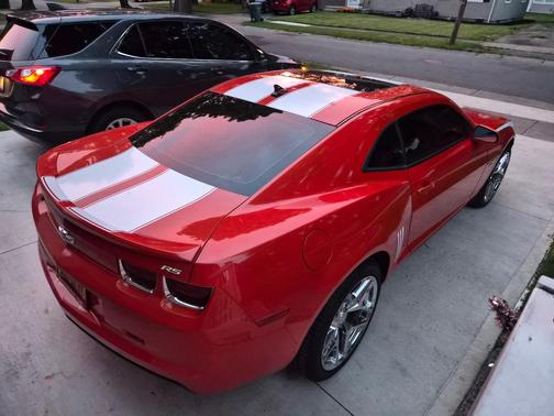 Orange 2010 Chevrolet Camaro 1LT