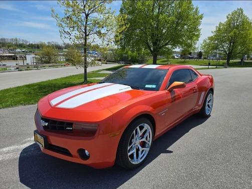 Orange 2010 Chevrolet Camaro 1LT