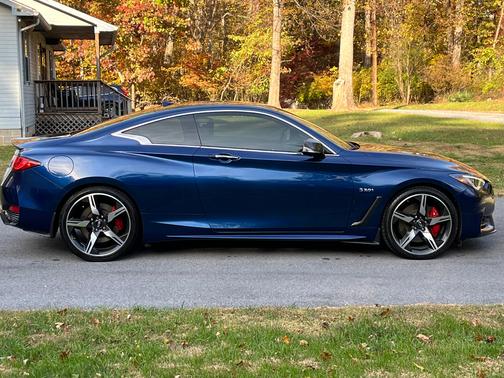 Blue 2019 INFINITI Q60 3.0t Red Sport 400