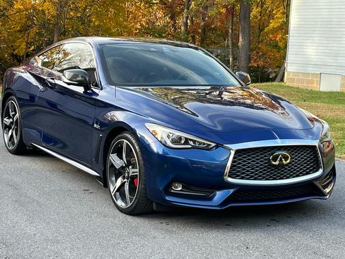 Blue 2019 INFINITI Q60 3.0t Red Sport 400