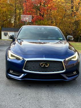 Blue 2019 INFINITI Q60 3.0t Red Sport 400