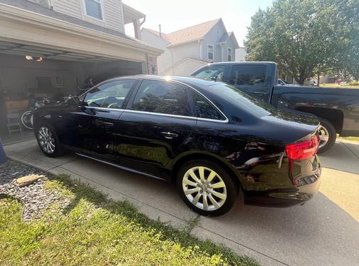 Black 2015 Audi A4 2.0T Premium