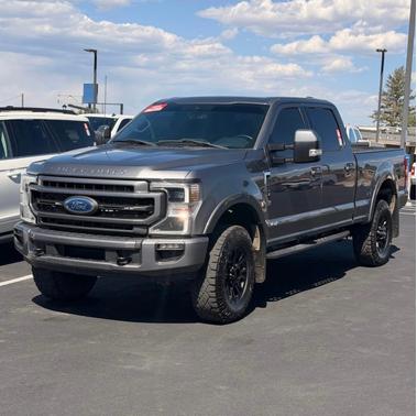 Gray 2022 Ford F-350 Lariat
