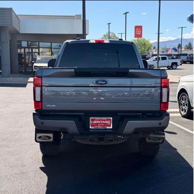 Gray 2022 Ford F-350 Lariat
