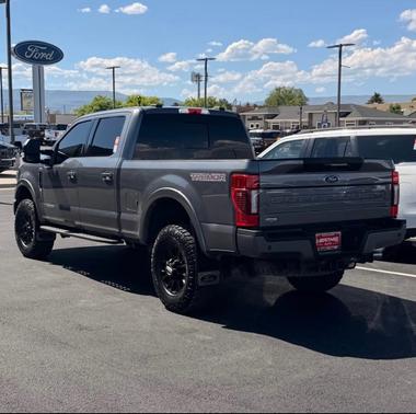 Gray 2022 Ford F-350 Lariat