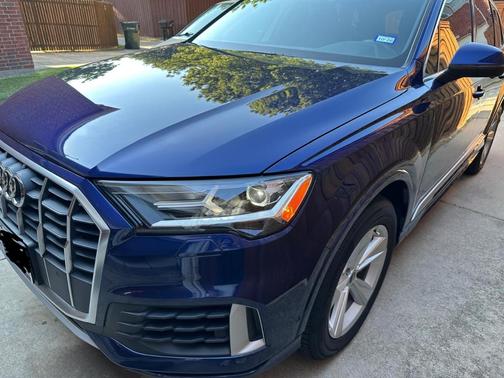 Blue 2021 Audi Q7 55 Premium