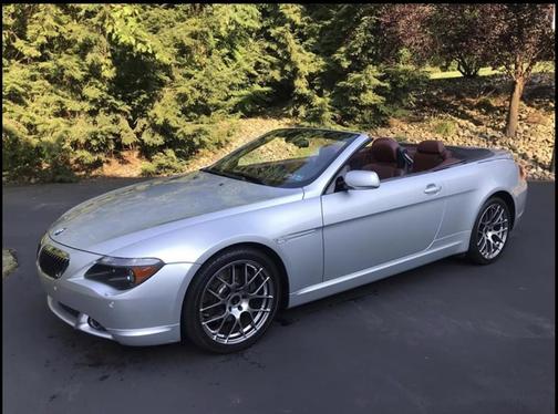 Silver 2007 BMW 650 i